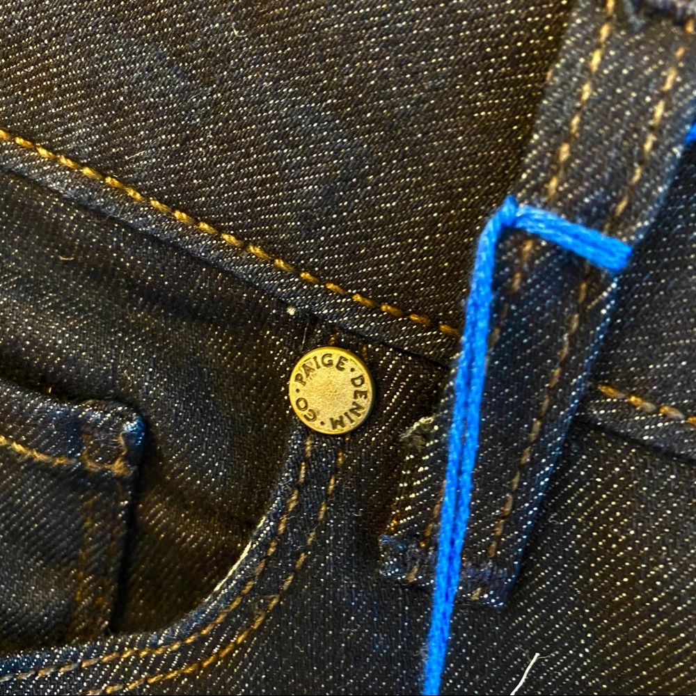 NWT Paige Skyline Mid Rise Skinny Jean Size 31 - Picture 6 of 13